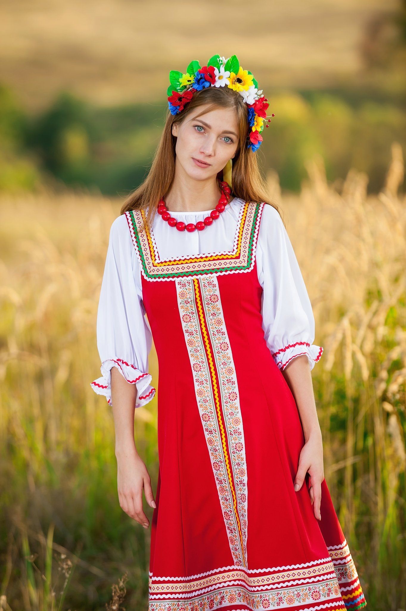 Women in Slavic costumes in Cagayan de Oro